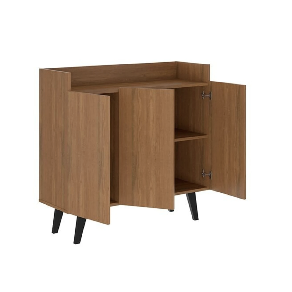 Aparador Buffet 90cm 3 Puertas - Marrón - Imagen 2