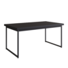 Mesa de Comedor Oxford Rectangular 160 cm (Negro)