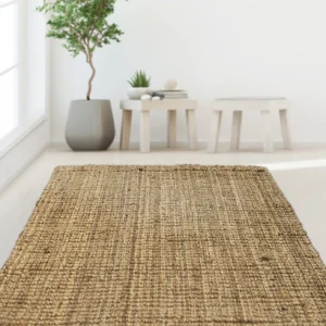 Alfombra Yute Trama Natural 160x220 cm