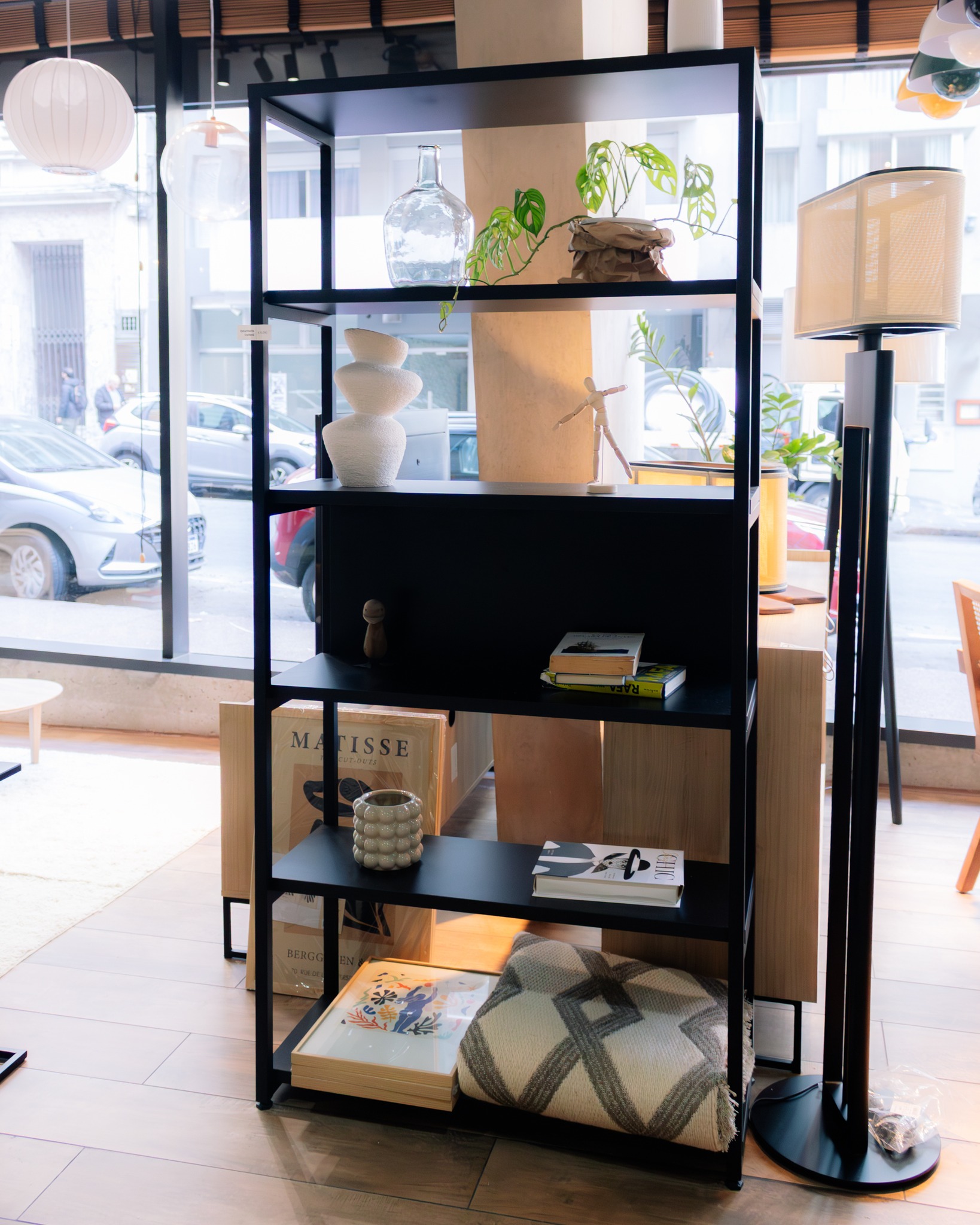 Estantería Oxford Negro 190x90cm - Imagen 3