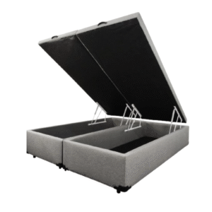 Box Baúl/Cama Queen – Gris Lino