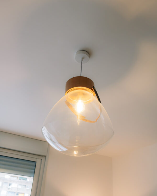 Lámpara Colgante Vidrio Lampadari Grande - Imagen 2