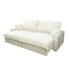 Sofá Nairobi 3 Cuerpos (230 cm) - Blanco Boucle
