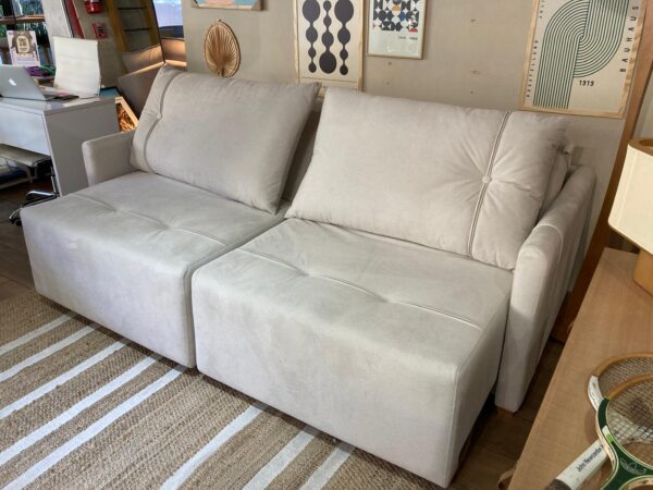 PREVENTA - Sofá Cama Gramado 220cm - Beige Easy Clean - Imagen 7