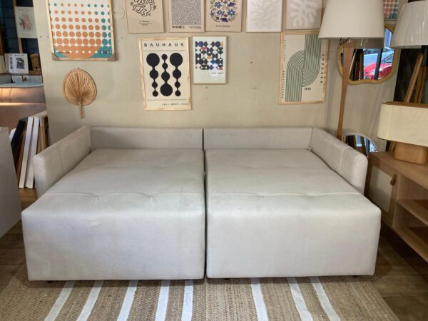 PREVENTA - Sofá Cama Gramado 220cm - Beige Easy Clean - Imagen 3
