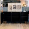 Aparador Buffet Capri 160 cm - Negro - Imagen 4