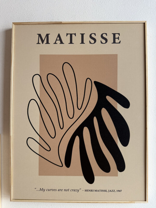 Kit 3 Cuadros - Matisse Beige/Negro - 30 × 40 - Imagen 5