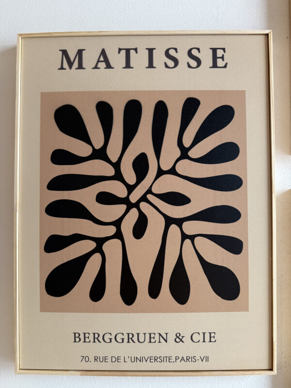 Kit 3 Cuadros - Matisse Beige/Negro - 30 × 40 - Imagen 6