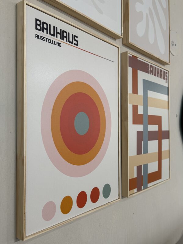 Kit 2 Cuadros - Bauhaus Colores - 30 x 40 - Imagen 3