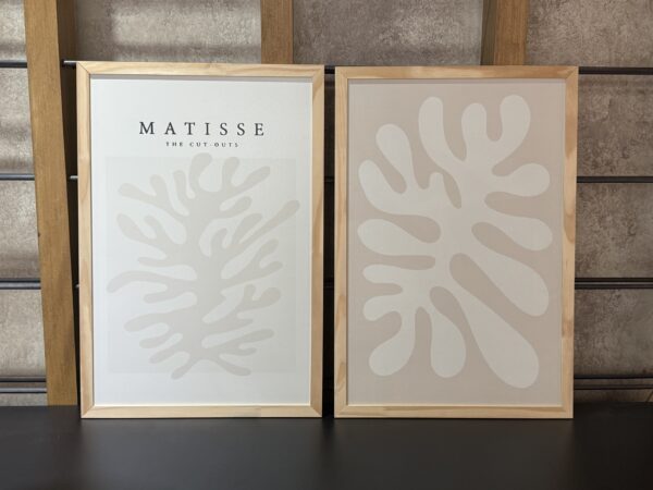Kit 2 Cuadros - Matisse Beige/Blanco - 40 x 60 - Imagen 4