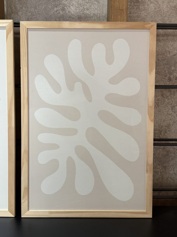 Kit 2 Cuadros - Matisse Beige/Blanco - 40 x 60 - Imagen 6