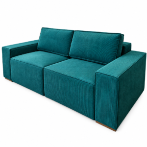 Sofá Retráctil España 3 Cuerpos (210cm) EASY CLEAN - Verde
