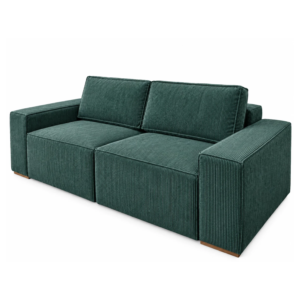 PREVENTA - Sofá Retráctil España 3 Cuerpos (210cm) EASY CLEAN - Verde