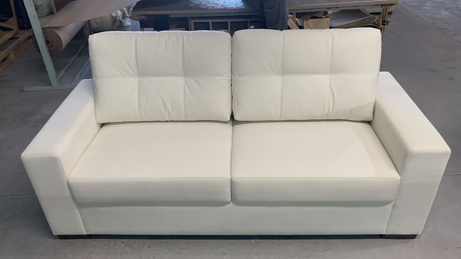 Sofá Mónaco 3 Cuerpos (200 cm) – Blanco - Imagen 4