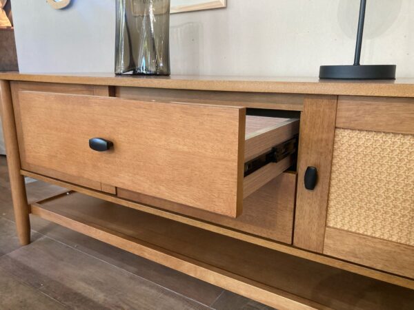 Rack Toulouse 150cm - Madera Natural de Gomero - Imagen 7