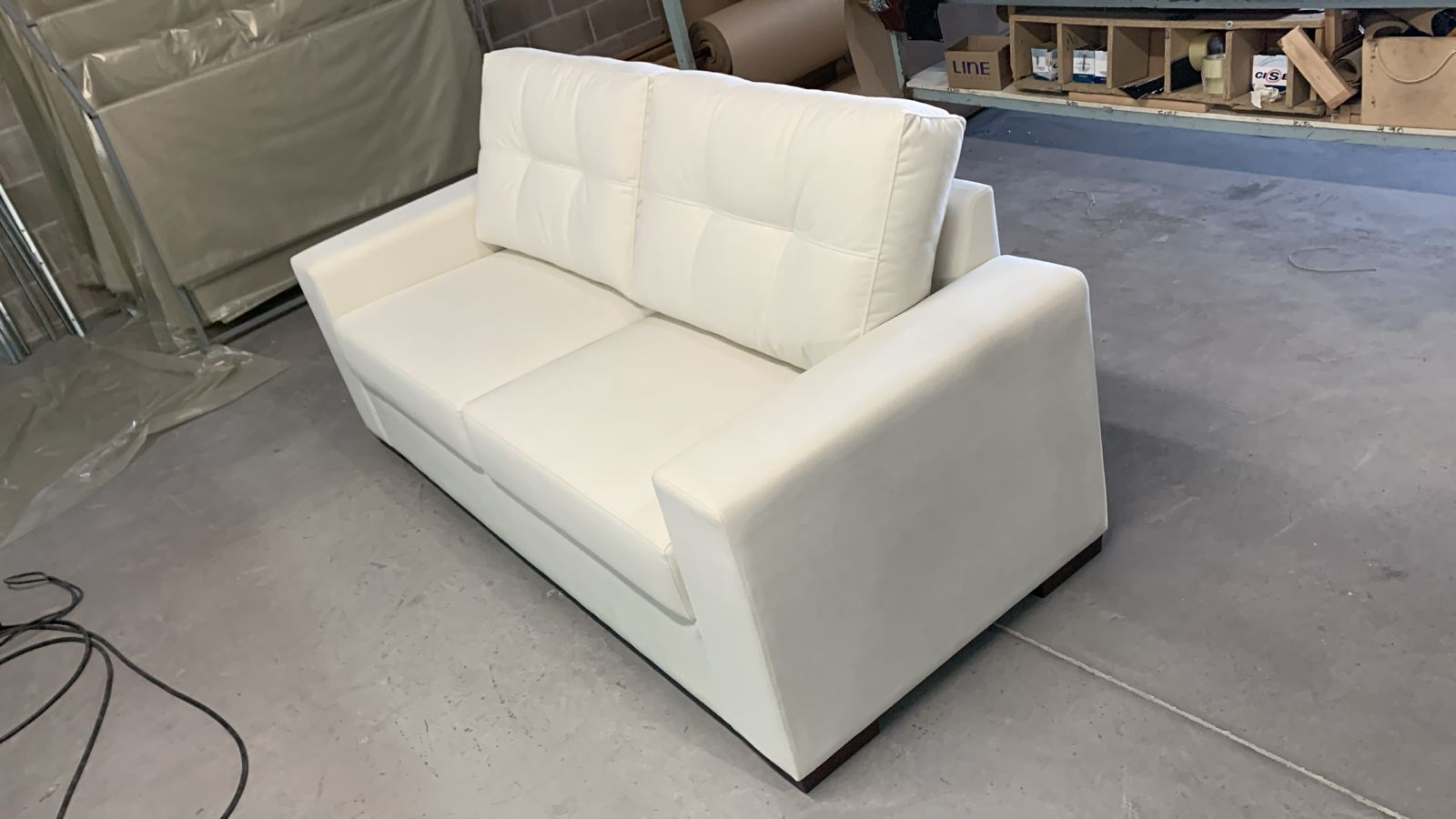 Sofá Mónaco 3 Cuerpos (200 cm) – Blanco - Imagen 2