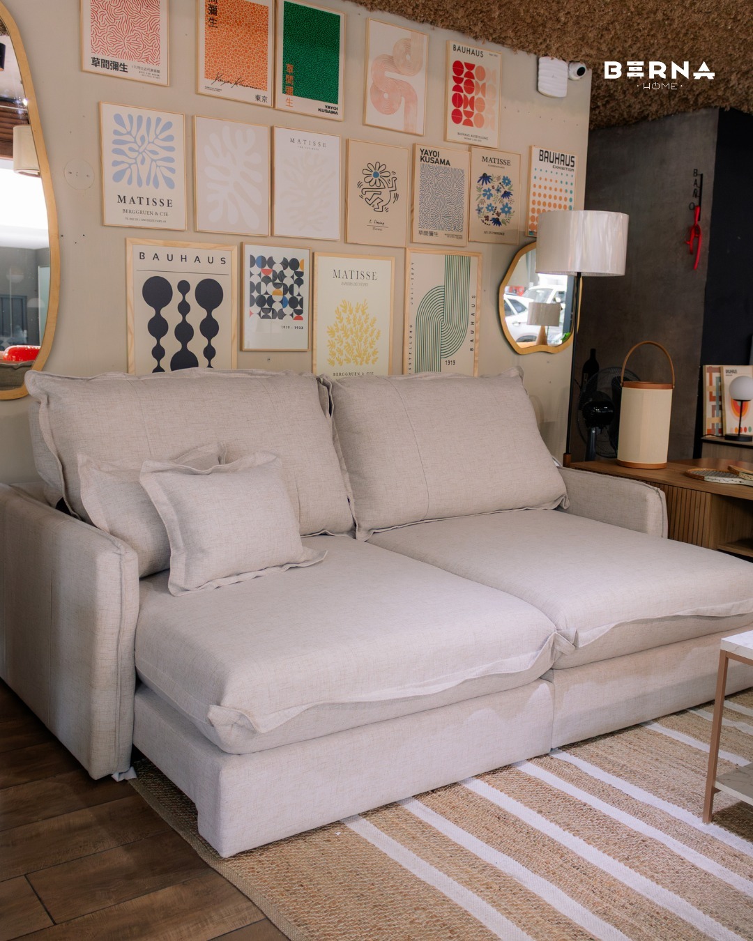 PREVENTA - Sofá Ginebra 3 Cuerpos 220cm - Beige Lino - Imagen 3