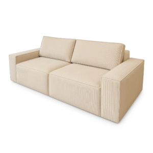 Sofá Retráctil España 3 Cuerpos (210cm) EASY CLEAN – Beige