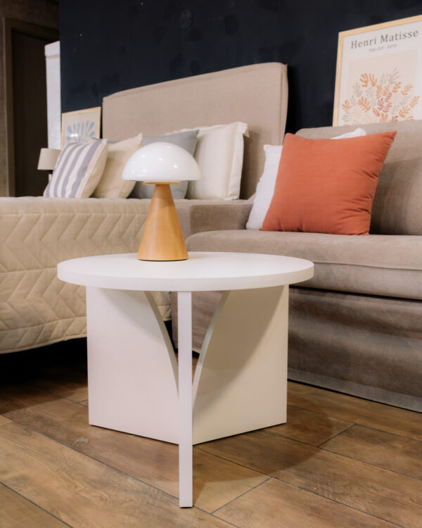 Mesa de Centro Arco 60cm - Blanco - Imagen 2