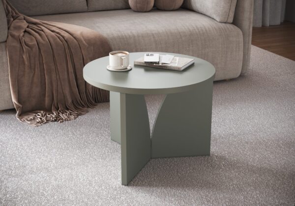 Mesa de Centro Arco 60cm – Verde - Imagen 2
