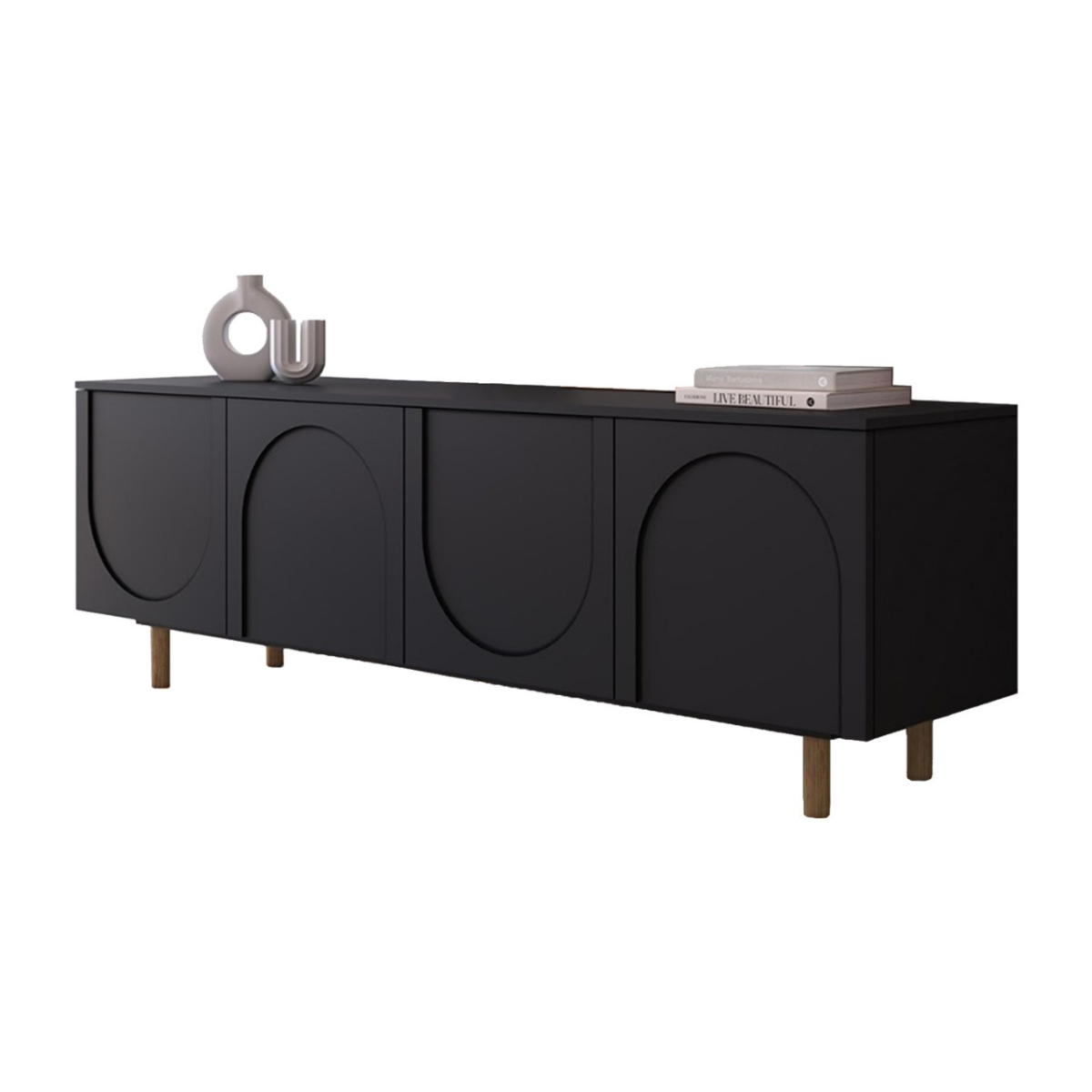 PRE VENTA - Rack Arco 180 cm - Negro