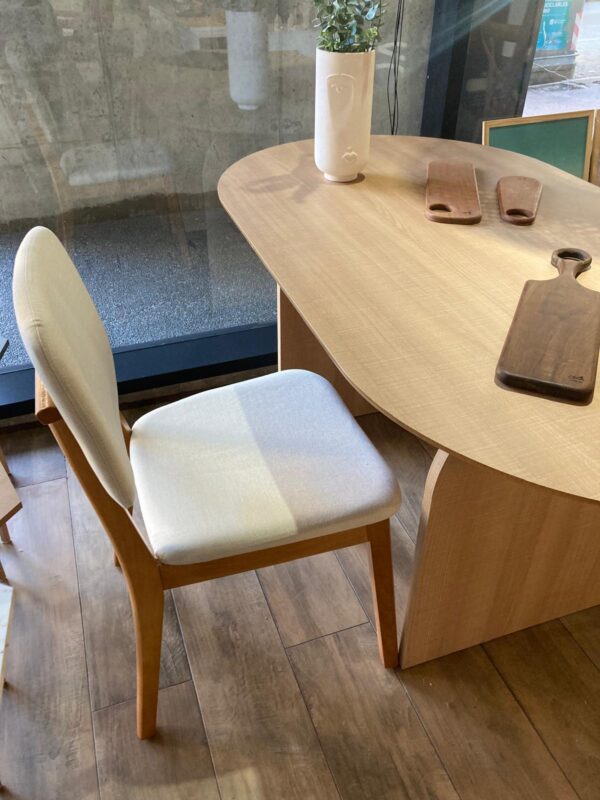 Juego de Comedor Mesa Ovalada Arco 160cm + 4 Sillas Classic - Imagen 3