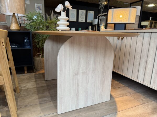 Mesa de Comedor Ovalada Arco 160 x 90 – Crudo - Imagen 9
