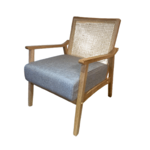 Butaca Poltrona Victoria – Madera de Gomero - Beige