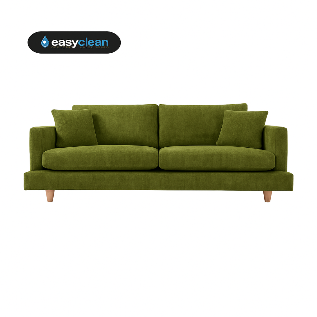PREVENTA – Sofa Dublin 3 Cuerpos (210 cm) EASY CLEAN – Verde