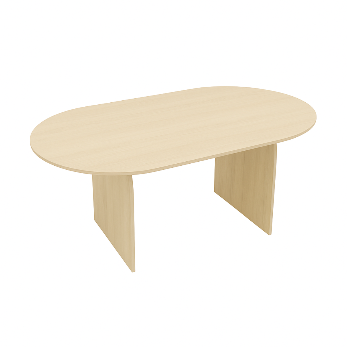 Mesa de Comedor Ovalada Arco 160 x 90 – Crudo