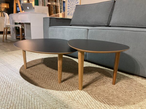 Conjunto Mesa de Centro Capri –  Negro - Imagen 2