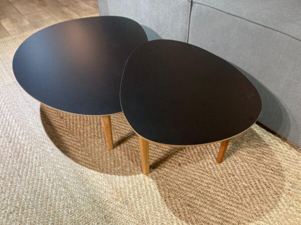 Conjunto Mesa de Centro Capri –  Negro - Imagen 4