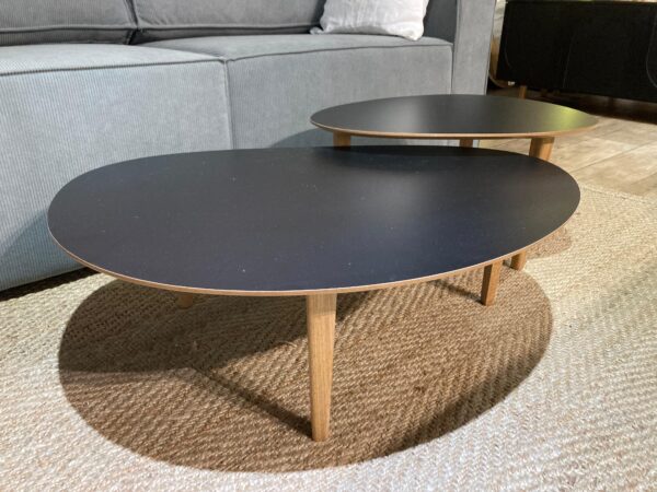 Conjunto Mesa de Centro Capri –  Negro - Imagen 5