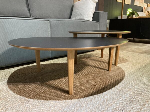 Conjunto Mesa de Centro Capri –  Negro - Imagen 6