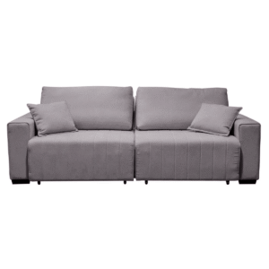Sofá Retráctil Grecia 3 Cuerpos 250cm - Gris