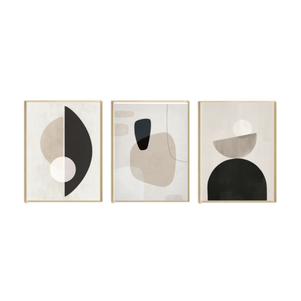 Kit 3 Cuadros – Abstracto Pinterest – 30 x 40