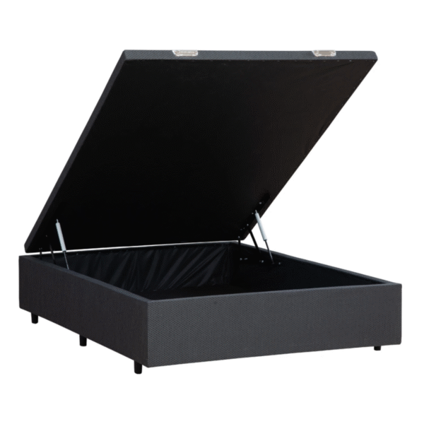 Box Baúl 2 Plazas – Gris Oscuro - Imagen 2