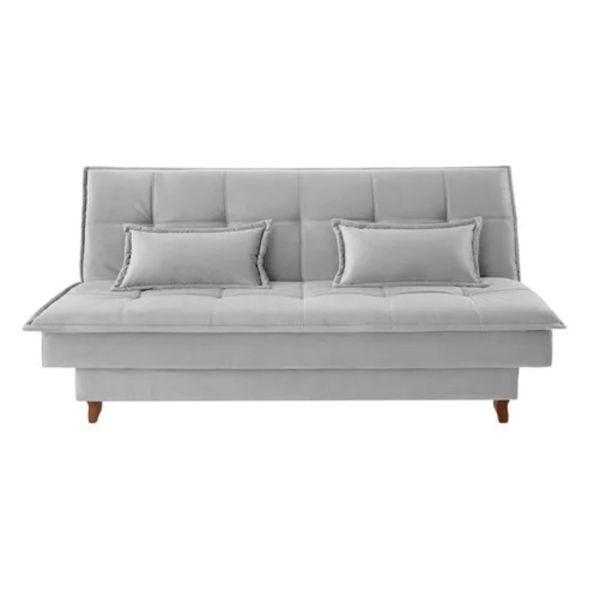 Sofá Cama Dakar 3 Cuerpos 190cm - Gris Bouclé