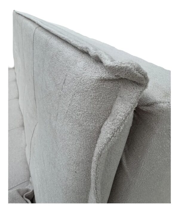 Sofá Cama Dakar 3 Cuerpos 190cm - Gris Bouclé - Imagen 3