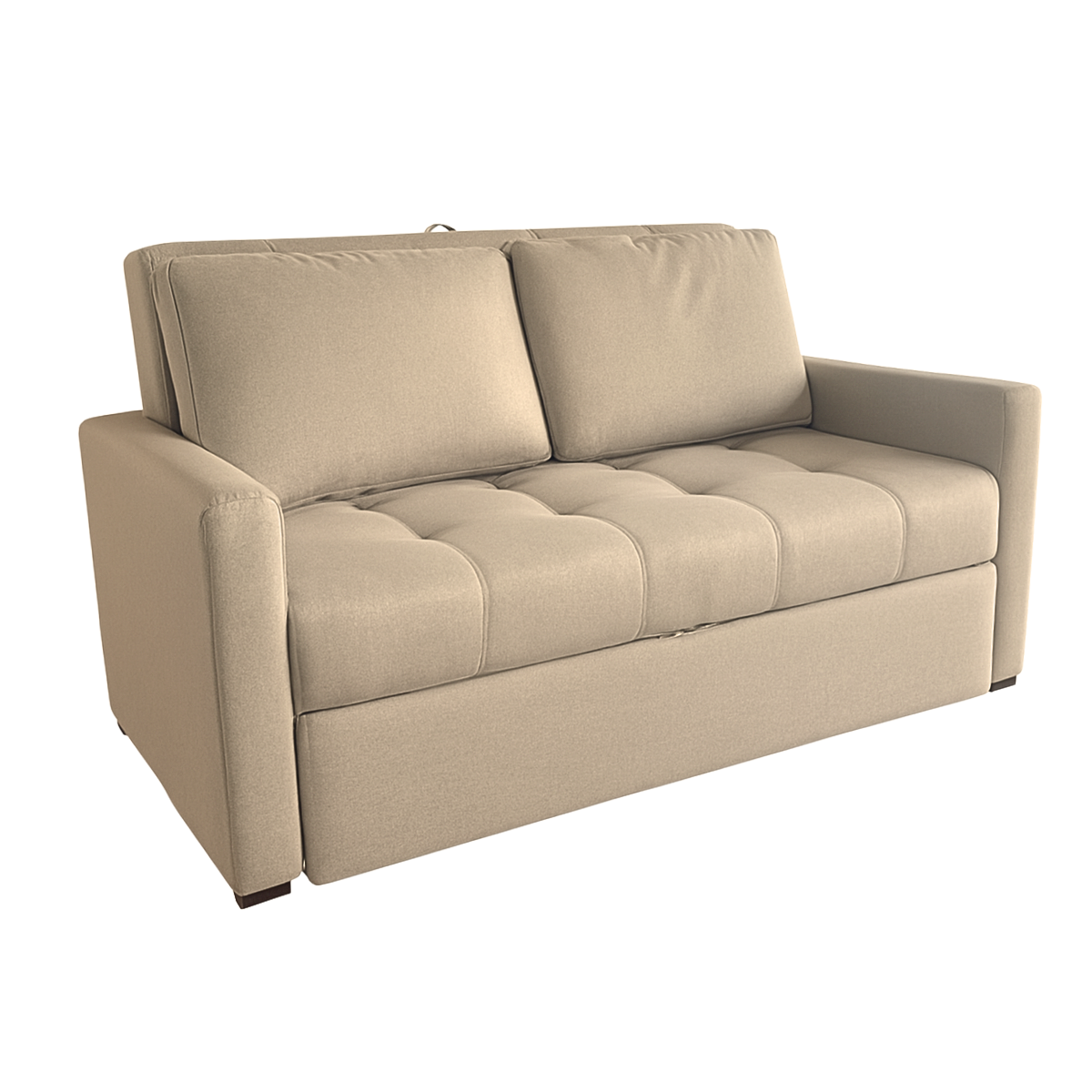 PREVENTA - Sofá Cama Dallas 2 Cuerpos 150cm - Beige Aqua Block