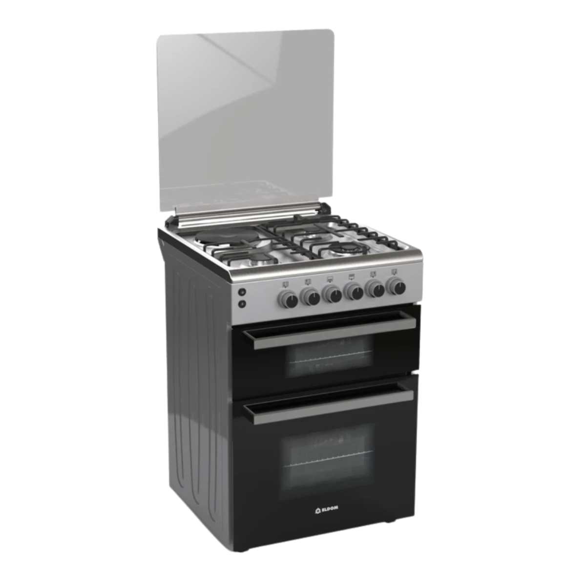 Cocina Combinada Eldom Verona - Doble Horno / 3h + 1 Disco Inox