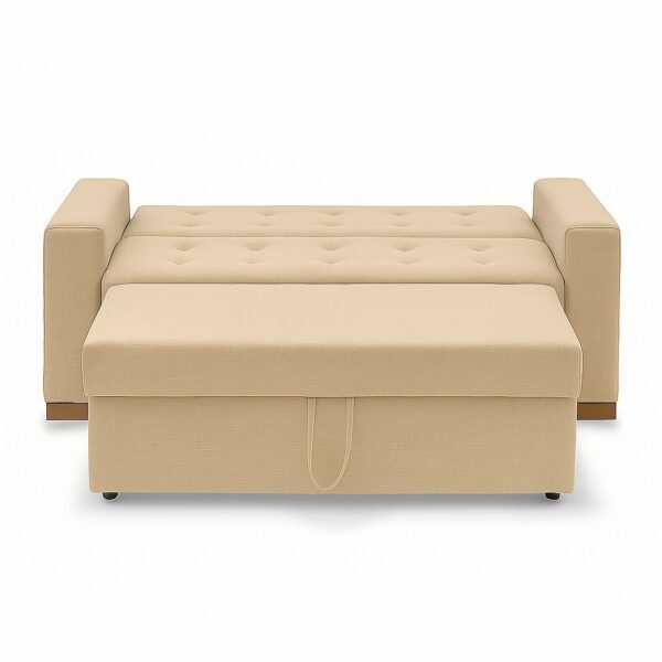 Sofá Cama Dallas 2 Cuerpos 170cm - Beige - Imagen 2