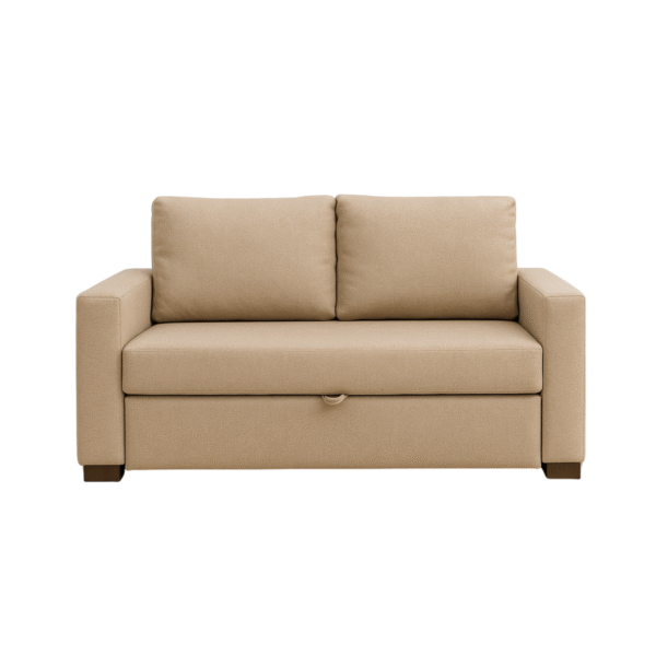 Sofá Cama Dallas 2 Cuerpos 170cm - Beige