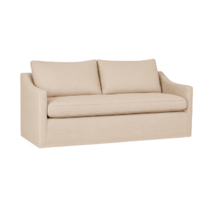 Sofá Manchester con Funda Desmontable 2 Cuerpos (160cm) – Beige