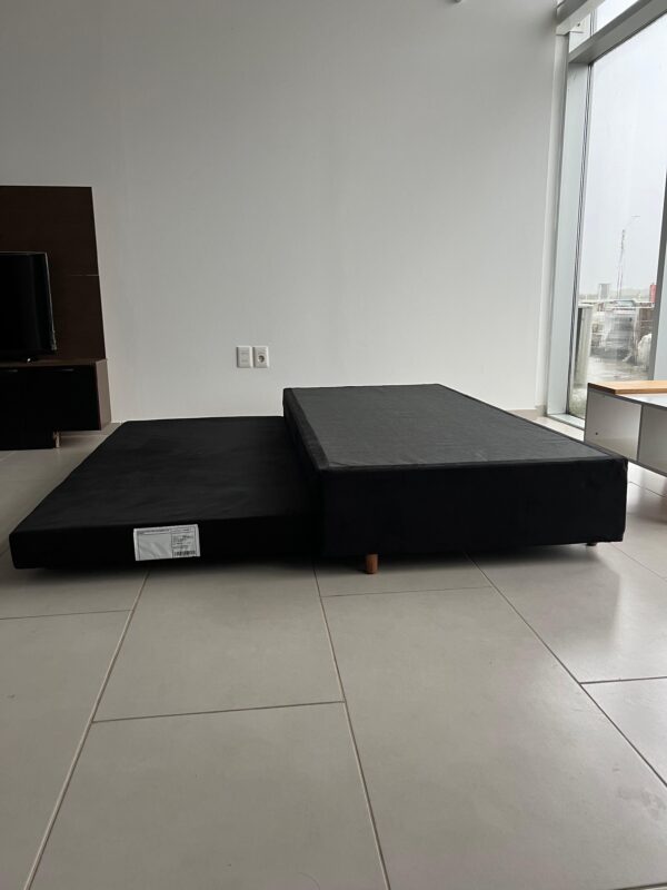 Box Cama Marinera 1 Plaza - Negro - Imagen 3