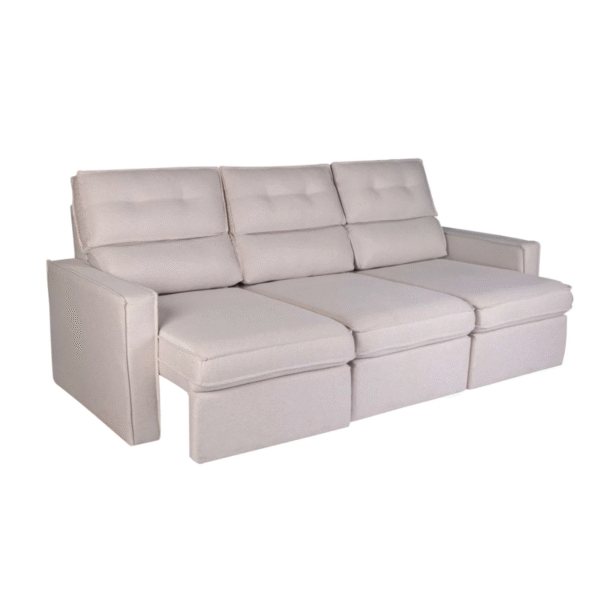 Sofá Retráctil Ambar 3 Cuerpos 230cm - Beige - Imagen 2