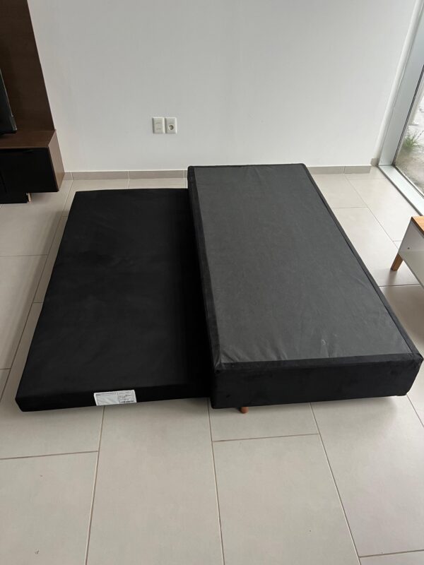 Box Cama Marinera 1 Plaza - Negro - Imagen 2