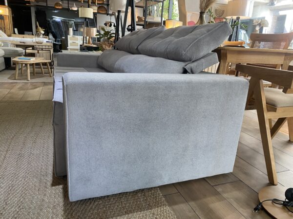 Sofá Reclinable Larus 3 Cuerpos 205 cm – Gris - Imagen 7