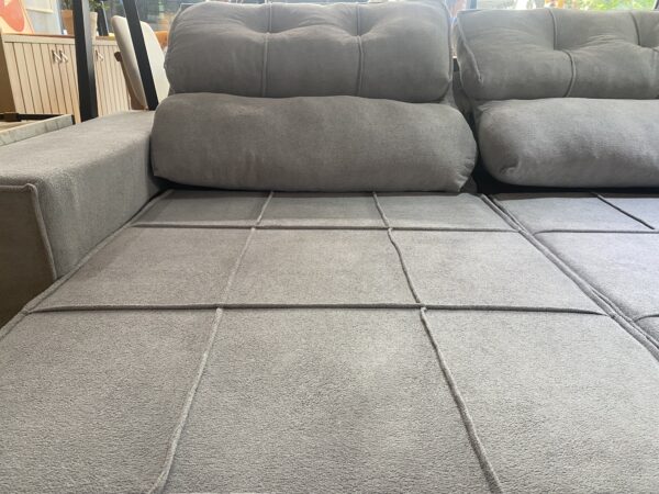 Sofá Reclinable Larus 3 Cuerpos 205 cm – Gris - Imagen 11
