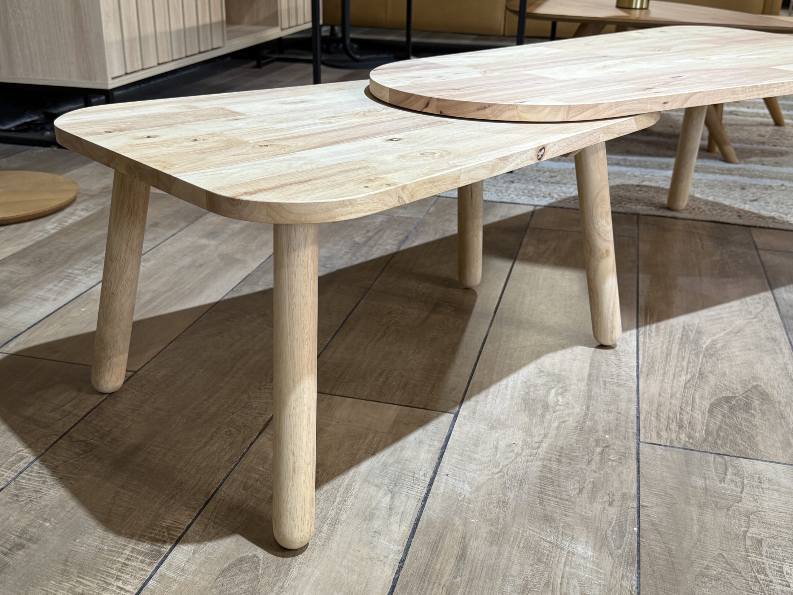 Mesa de Centro Montevideo - Madera de Caucho - Imagen 6